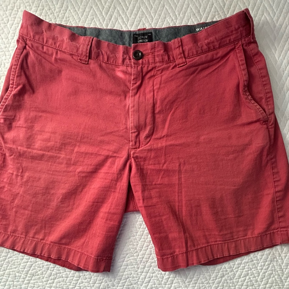 J.Crew women’s size 32 stretch shorts, pink color